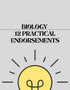 12 Practical Endorsements A Level Biology Without Examinations. - Exam Centre Birmingham Limited