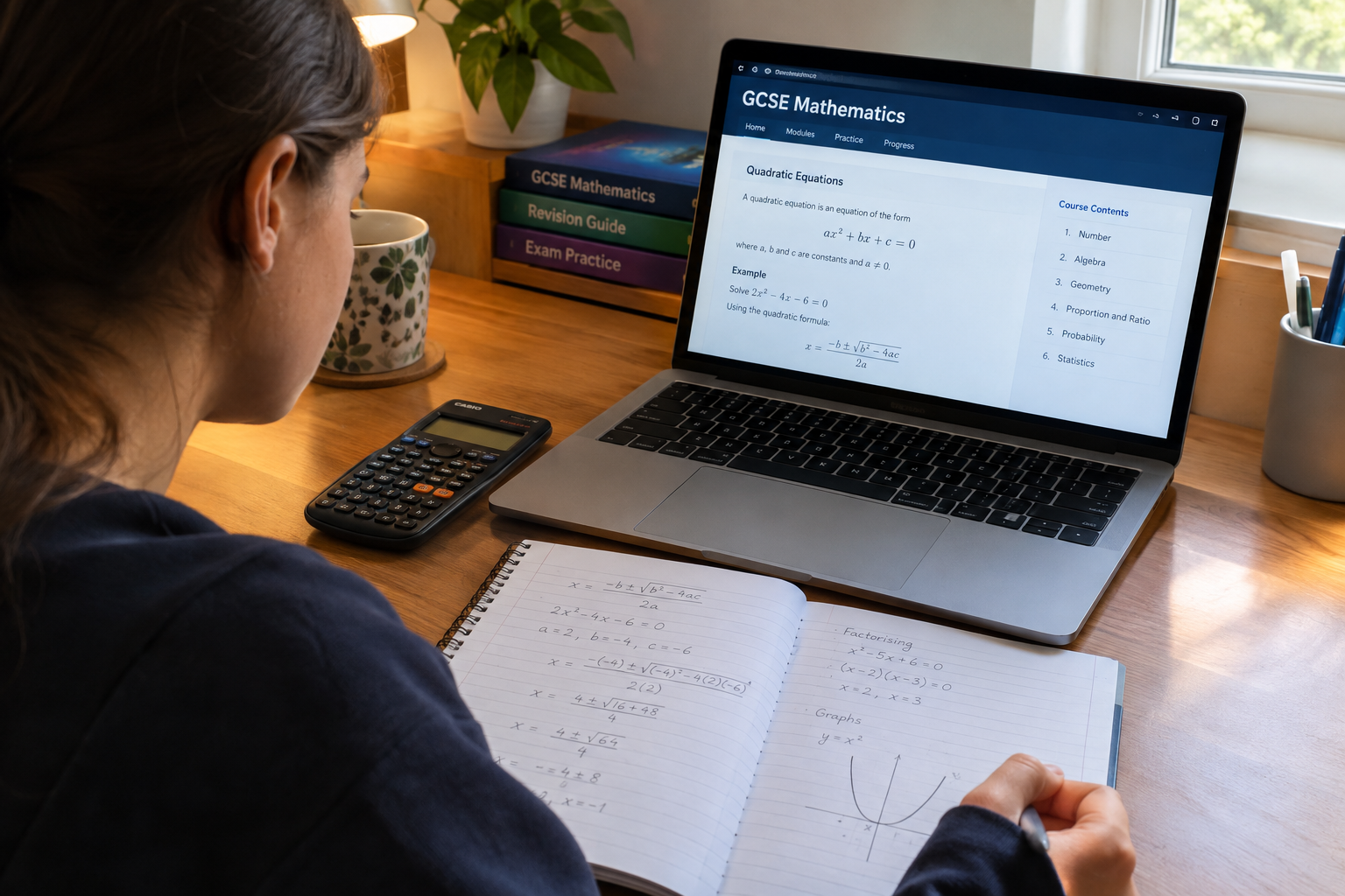 Online AQA GCSE Maths Course